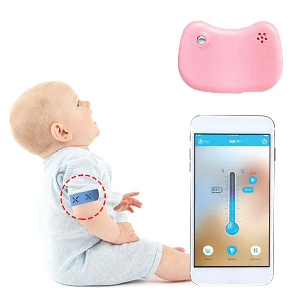 Baby Smart Wear Wireless Thermometer Smart Bracelet Bluetooth Monitor Fever Thermometer High Temperature Alarm Smart Thermometer
Baby Smart Wear Wireless Thermometer Smart Bracelet Bluetooth Monitor Fever Thermometer High Temperature Alarm Smart Thermometer