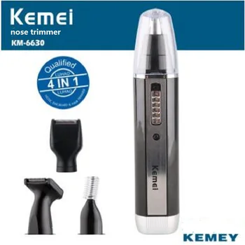 Kemei KM-6630 4 in 1 Professional Electric Rechargeable Nose and Ear Hair Trimmer Face Hair Trimmer With Temple Cut For Men
Kemei KM-6630 4 in 1 Professional Electric Rechargeable Nose and Ear Hair Trimmer Face Hair Trimmer With Temple Cut For Men