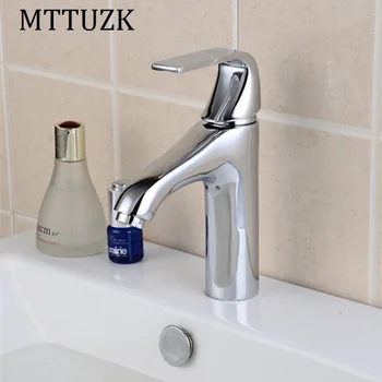 MTTUZK Wholesale And Retail Deck Mount Bathroom Faucet Single Handle Single Hole Hot&Cold Water Basin Faucets Kitchen Mixer Tap
MTTUZK Wholesale And Retail Deck Mount Bathroom Faucet Single Handle Single Hole Hot&Cold Water Basin Faucets Kitchen Mixer Tap
