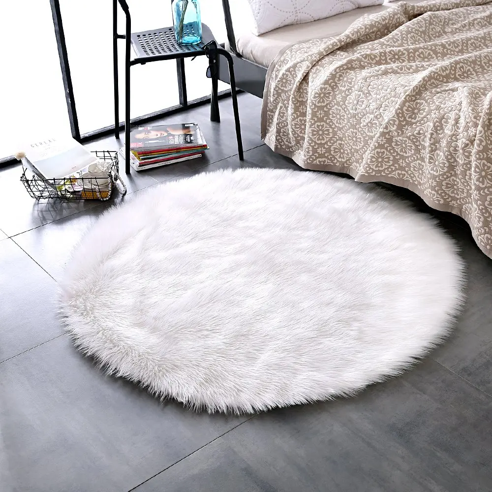 Nordic rug soft fur area rugs plain solid color round 2m red carpet white black ginger fluffy kind for living room decoration
Nordic rug soft fur area rugs plain solid color round 2m red carpet white black ginger fluffy kind for living room decoration