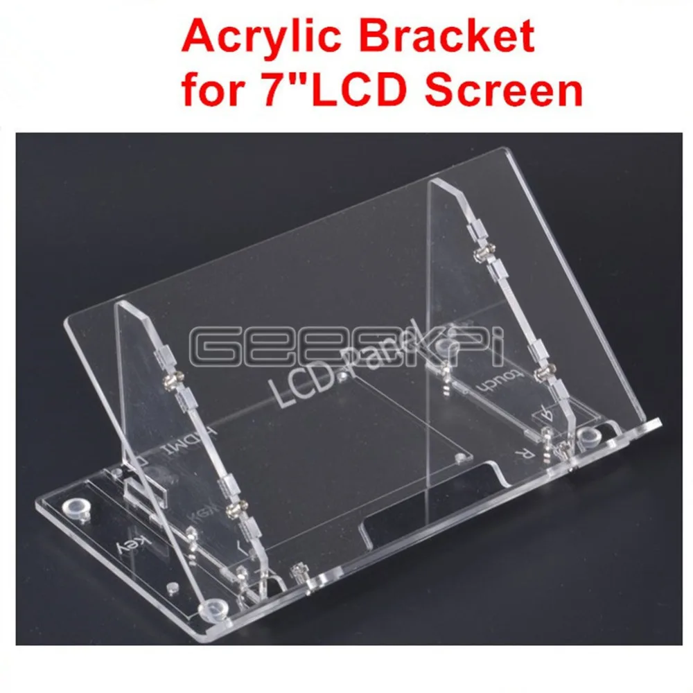 GeeekPi Transparent Clear Acrylic Bracket Housing Holder for Raspberry Pi 7 Inch LCD Screen Display
GeeekPi Transparent Clear Acrylic Bracket Housing Holder for Raspberry Pi 7 Inch LCD Screen Display