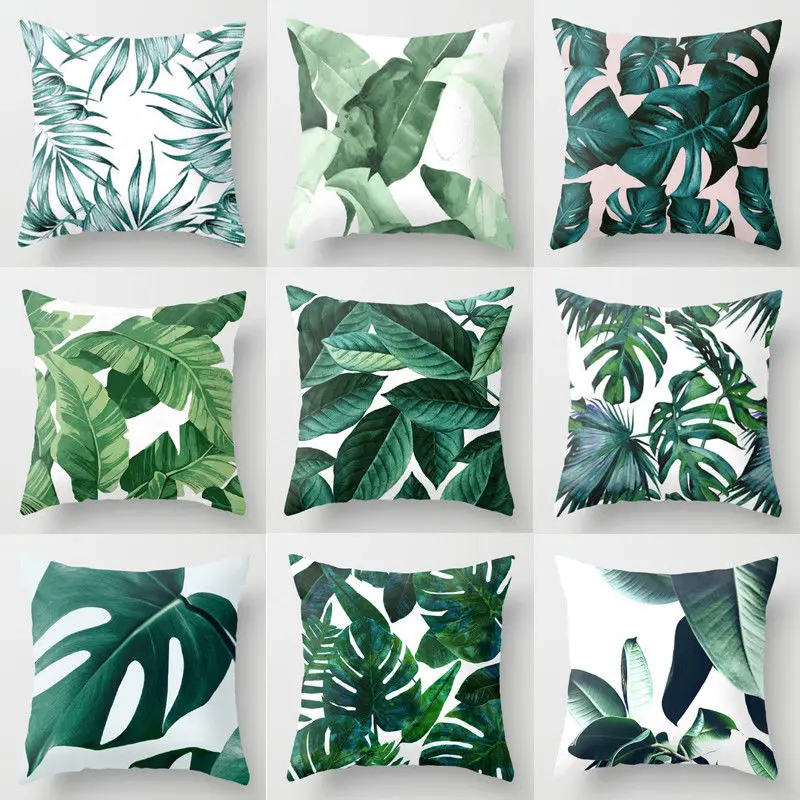 Faroot Fashion Hot Tropical Plant Rainforest Pillow Case Green Leaves Throw Cushion Home Decor
Faroot Fashion Hot Tropical Plant Rainforest Pillow Case Green Leaves Throw Cushion Home Decor