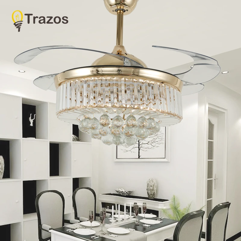 Fan ceiling 42 Inch LED Crystal Ceiling Fan Lamp Living Room Bedroom Retractable Ceiling Fans With Lights Remote Control 220v
Fan ceiling 42 Inch LED Crystal Ceiling Fan Lamp Living Room Bedroom Retractable Ceiling Fans With Lights Remote Control 220v