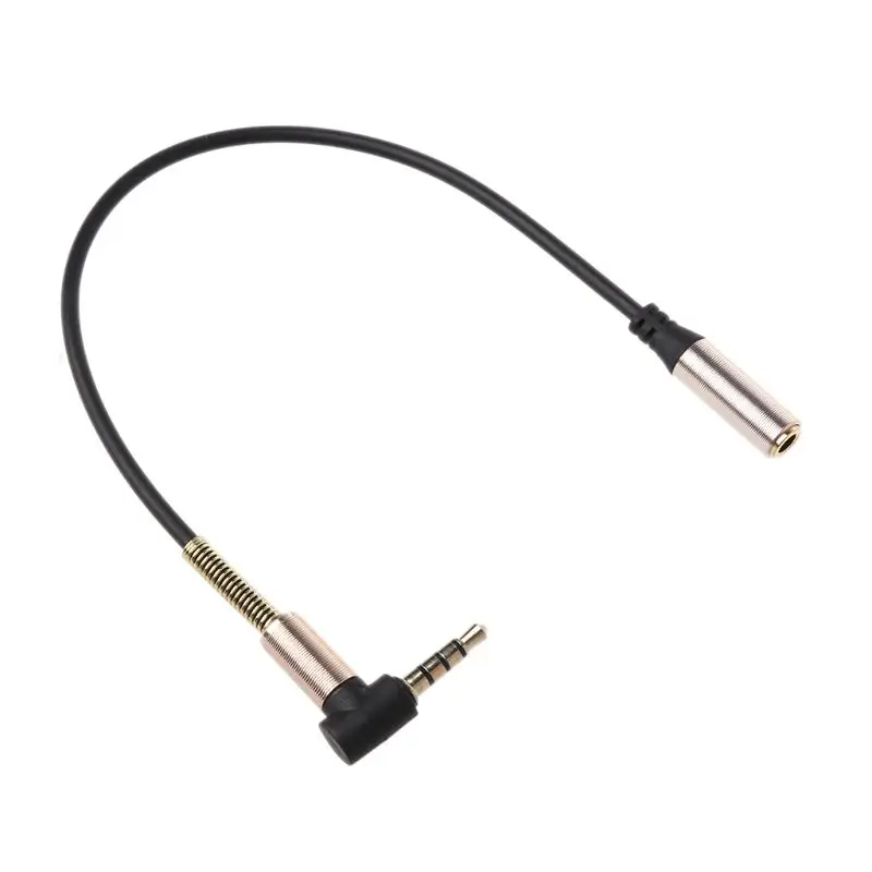90 Degree 4 pole 3.5mm Male to Female Stereo Audio Extension Cable Cord for Samsung IOS Smartphone Tablet Laptop 3.5mm Earphone
90 Degree 4 pole 3.5mm Male to Female Stereo Audio Extension Cable Cord for Samsung IOS Smartphone Tablet Laptop 3.5mm Earphone