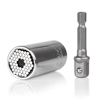 Universal Sleeve Head Set Torque Wrench Magic Sleeve 7-19mm Wrench Key Crocodile Grip Multi-function Hand Tool
Universal Sleeve Head Set Torque Wrench Magic Sleeve 7-19mm Wrench Key Crocodile Grip Multi-function Hand Tool