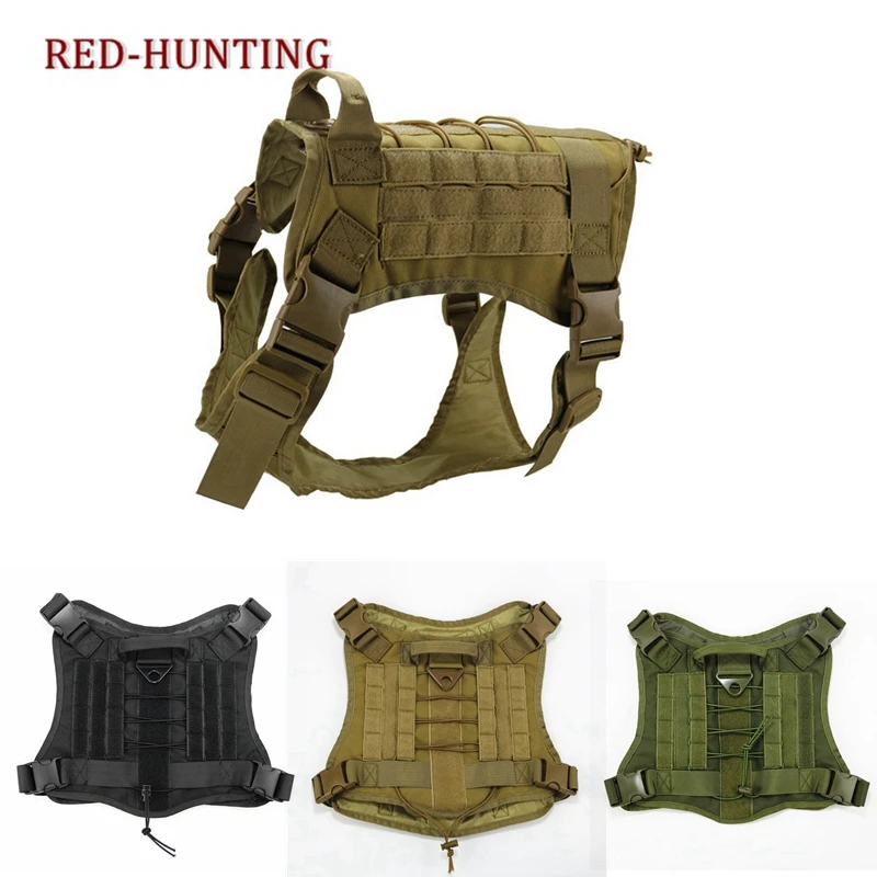 K9 Tactical Hunting Dog Vest Plate Carrier Dog Clothes Load Jacket Gear Dog Training Molle Vest
K9 Tactical Hunting Dog Vest Plate Carrier Dog Clothes Load Jacket Gear Dog Training Molle Vest