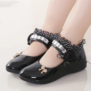 Spring Autumn Kids Princess Dance Sandales Rhinestone Flower Decoration Dress Shoes Mocassin Children Gils Bright Leather Shoes
Spring Autumn Kids Princess Dance Sandales Rhinestone Flower Decoration Dress Shoes Mocassin Children Gils Bright Leather Shoes