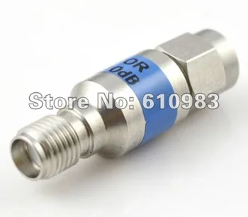 SMA attenuator SMA male plug to female Jack connector adaptor DC-6GHZ 10db power attenuators 
SMA attenuator SMA male plug to female Jack connector adaptor DC-6GHZ 10db power attenuators