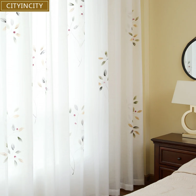 CITYINCITY Hand Painted curtains for living room French oil painting style curtain For bedroom elegant white tulle Customized
CITYINCITY Hand Painted curtains for living room French oil painting style curtain For bedroom elegant white tulle Customized