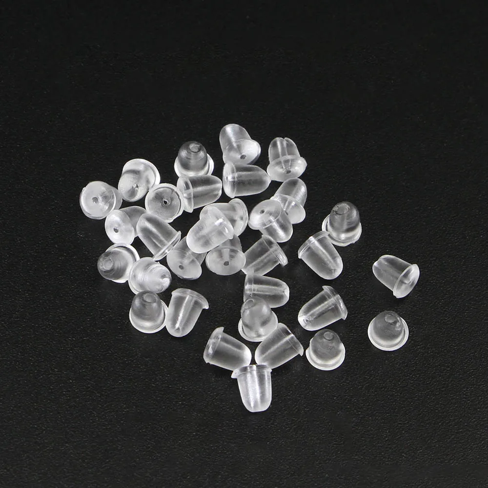 200pcs/lot Rubber Earring Backs Silicone Round Ear Plug Blocked Caps Earrings Back Stoppers For DIY Earrings Jewelry Making
200pcs/lot Rubber Earring Backs Silicone Round Ear Plug Blocked Caps Earrings Back Stoppers For DIY Earrings Jewelry Making