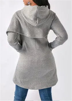 Women Autumn Winter Pullover Hoodies Solid Long sleeve Irregular Jumper Loose Knitted Tops For Ladies Casual Coat Femme W3
Women Autumn Winter Pullover Hoodies Solid Long sleeve Irregular Jumper Loose Knitted Tops For Ladies Casual Coat Femme W3