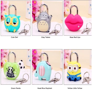 Creative personality padlock cartoon doll cute app lock Doors and windows suitcase table cabinets convenient mini metal lock
Creative personality padlock cartoon doll cute app lock Doors and windows suitcase table cabinets convenient mini metal lock