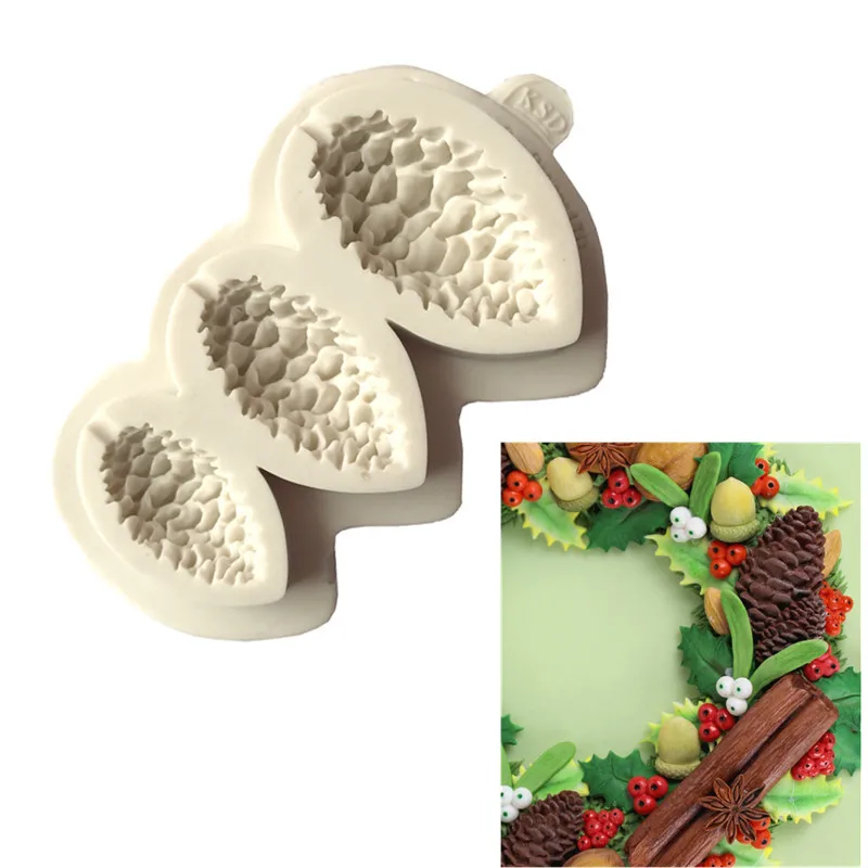 Pine Nuts Shape Silicone Mold Fondant Cake Candy Chocolate Molds Embossed Decoration Pudding Mould DIY Kitchen Baking Tools
Pine Nuts Shape Silicone Mold Fondant Cake Candy Chocolate Molds Embossed Decoration Pudding Mould DIY Kitchen Baking Tools