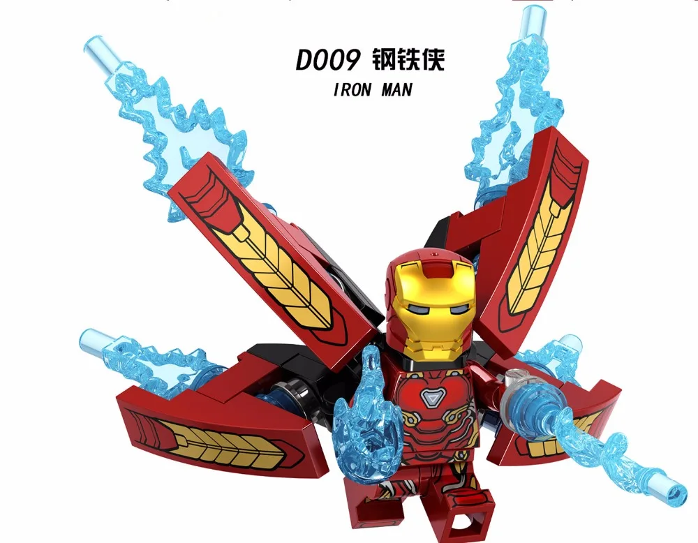 20PCS Super Heroes MK50 D009 Iron Man Building Blocks DIY Action Best Gift for Baby Toys
20PCS Super Heroes MK50 D009 Iron Man Building Blocks DIY Action Best Gift for Baby Toys