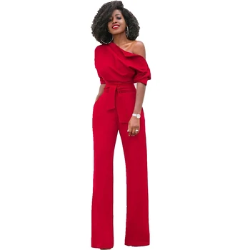 New Sexy One Shoulder Womens Jumpsuits Sexy Ruffles Clubwear Jumpsuits Party Jumpsuit Romper Wide Leg Long Trousers
New Sexy One Shoulder Womens Jumpsuits Sexy Ruffles Clubwear Jumpsuits Party Jumpsuit Romper Wide Leg Long Trousers
