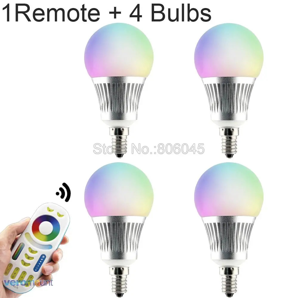 MiLight E14 5W RGB+CCT LED Bulb Smart Dimmable LED Spotlight FUT013 AC 86-265V 2.4G RF Wireless Remote WiFi APP Control
MiLight E14 5W RGB+CCT LED Bulb Smart Dimmable LED Spotlight FUT013 AC 86-265V 2.4G RF Wireless Remote WiFi APP Control