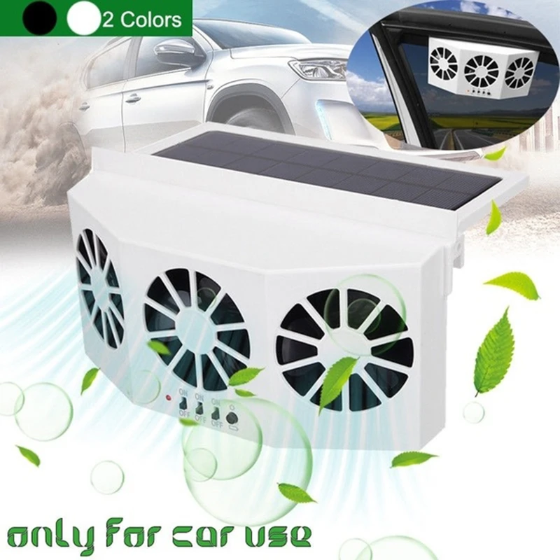 1PC Solar Powered Car Accessories 3 Cooler Window Air Vent Solar Fan Ventilator Solar Powered Cooling Vent Exhaust Portable Safe
1PC Solar Powered Car Accessories 3 Cooler Window Air Vent Solar Fan Ventilator Solar Powered Cooling Vent Exhaust Portable Safe