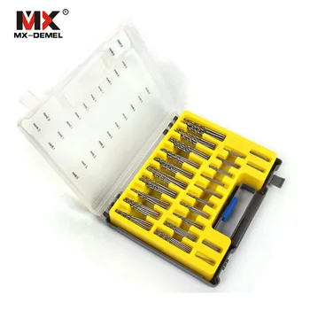 150pcs 0.4-3.2mm Mini Drill Bit Set HSS Microtech Power Tools Small Precision Twist Drilling Kit with Case Plastic Box
150pcs 0.4-3.2mm Mini Drill Bit Set HSS Microtech Power Tools Small Precision Twist Drilling Kit with Case Plastic Box