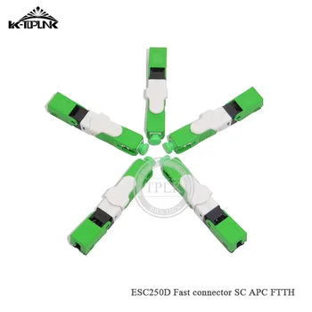 50pcs FTTH ESC250D SC APC Optical fiber quick connector SC APC Single-Mode Embedded type FTTH Fiber Optic Fast Connector
50pcs FTTH ESC250D SC APC Optical fiber quick connector SC APC Single-Mode Embedded type FTTH Fiber Optic Fast Connector