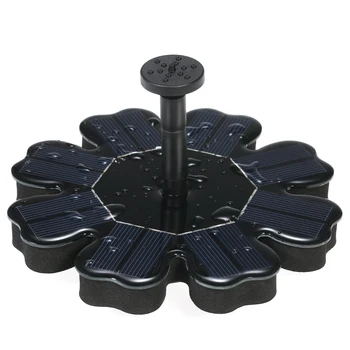 Solar Fountain Pump Energy 8V 1.6W Solar Panel Kit Fountain Water Pump Brushless Water Floating Bird Bath Pond Garden
Solar Fountain Pump Energy 8V 1.6W Solar Panel Kit Fountain Water Pump Brushless Water Floating Bird Bath Pond Garden