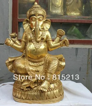 wang 000323 Tibetan Buddhism Bronze statue Ganapati Ganesh Lord Ganesha Elephant Buddha
wang 000323 Tibetan Buddhism Bronze statue Ganapati Ganesh Lord Ganesha Elephant Buddha