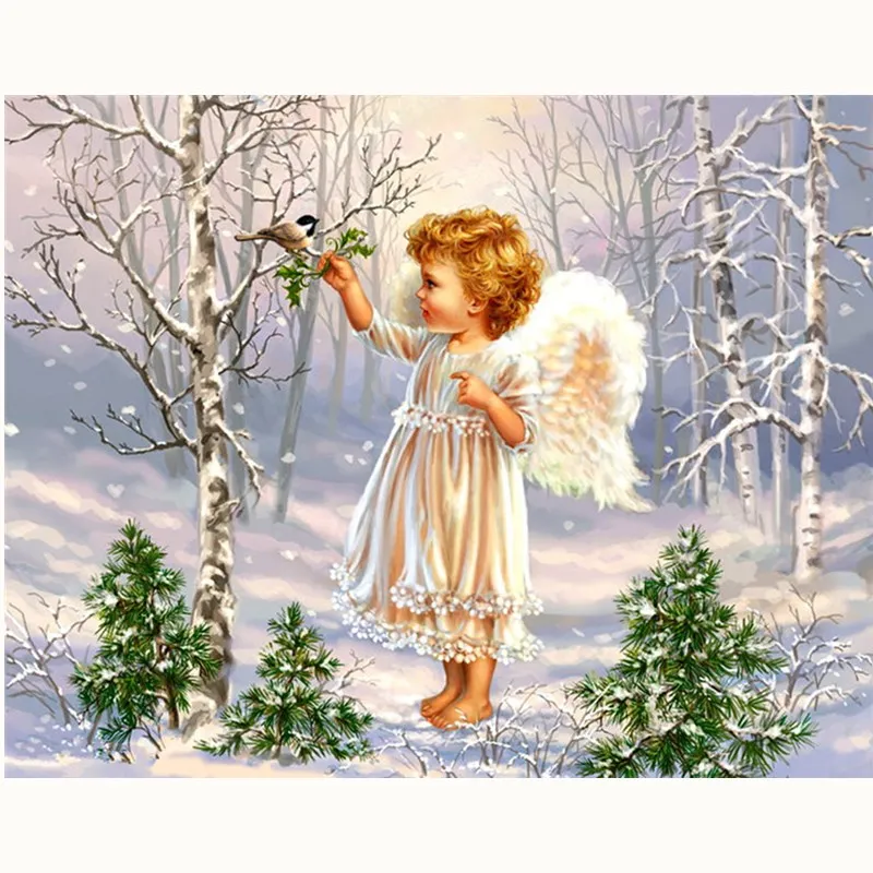 5D Diy Diamond Painting little Angel Cross Stitch kits 3d Diamond Embroidery pattern Resin drill Portrait gift home decor craft
5D Diy Diamond Painting little Angel Cross Stitch kits 3d Diamond Embroidery pattern Resin drill Portrait gift home decor craft