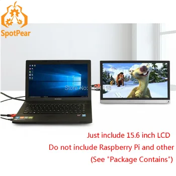Raspberry Pi 15.6inch Touch Monitor display+US adapter ,for computer mini PC FHD Monitor
Raspberry Pi 15.6inch Touch Monitor display+US adapter ,for computer mini PC FHD Monitor