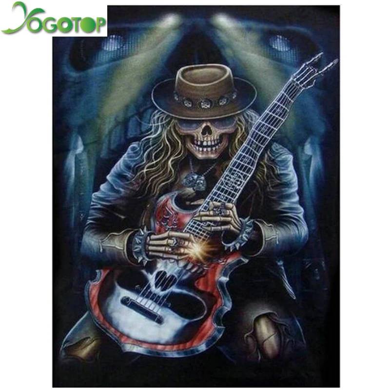 YOGOTOP Full Diamond Embroidery Painting Diy Diamond Painting Cross Stitch Skull guitar Square Diamond Mosaic Room Decor ZB649
YOGOTOP Full Diamond Embroidery Painting Diy Diamond Painting Cross Stitch Skull guitar Square Diamond Mosaic Room Decor ZB649