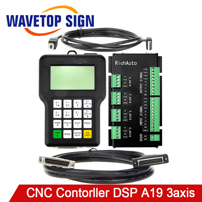 DSP A19 Double-spindle Motion Control System Cnc DSP