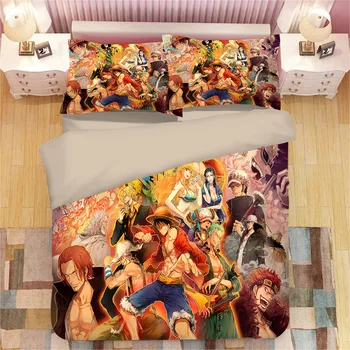 Duvet Cover Cartoon animation One Piece Naruto 3pcs British Style Family student dormitory Quilt cover pillowcase Home Textile
Duvet Cover Cartoon animation One Piece Naruto 3pcs British Style Family student dormitory Quilt cover pillowcase Home Textile