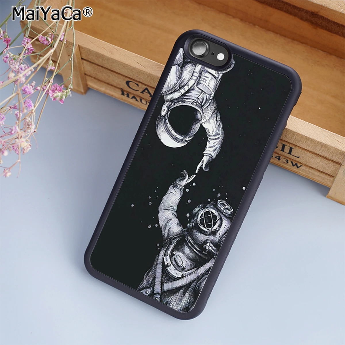 MaiYaCa Astronaut Space Sea Diver Phone Case Cover for iPhone 5 5s 6 6s 7 8 Plus X soft case for samsung S6 S7 S8 edge Plus
MaiYaCa Astronaut Space Sea Diver Phone Case Cover for iPhone 5 5s 6 6s 7 8 Plus X soft case for samsung S6 S7 S8 edge Plus