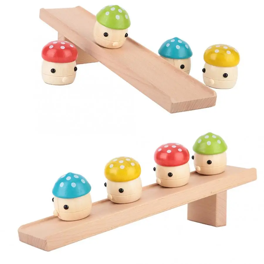 Intelligen Wooden Blocks Toy Baby Kid DIY Wooden Slide Mushroom Toy Children Interesting Building Block Early Educational Toy
Intelligen Wooden Blocks Toy Baby Kid DIY Wooden Slide Mushroom Toy Children Interesting Building Block Early Educational Toy