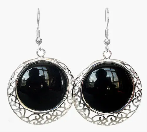 brinco brincos Women Gift word Love S Sterling Hook Natural Black stone Onyx Dangle Earrings for women jewelry
brinco brincos Women Gift word Love S Sterling Hook Natural Black stone Onyx Dangle Earrings for women jewelry