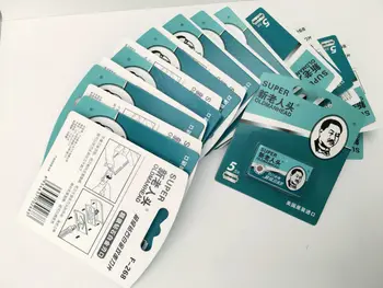 120Pcs GOOD!OLDMANHEAD SuperSharp RazorBlades HairCutting men's Shaving Sharper Thinning Knife Superplatinum Double Edge Blade
120Pcs GOOD!OLDMANHEAD SuperSharp RazorBlades HairCutting men's Shaving Sharper Thinning Knife Superplatinum Double Edge Blade