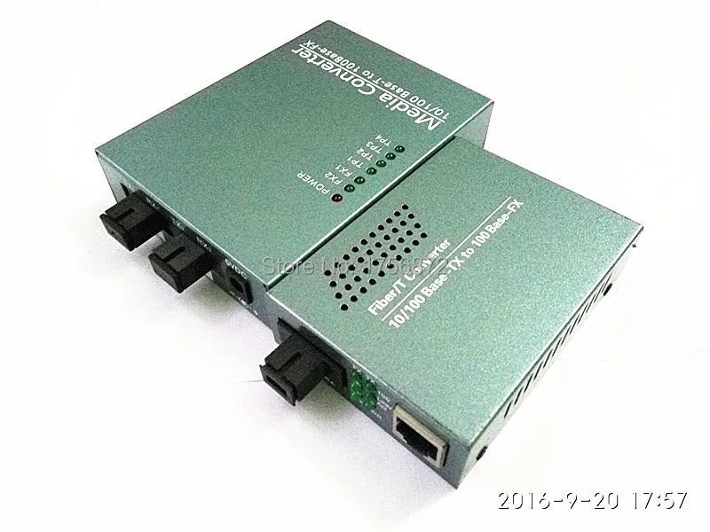 10/100Mbps Fiber Optic Media Converter 2 CH*SC 4 CH*RJ45 Netlink Converter 1 CH*SC 1 CH*RJ45 Fiber Optic Transceiver 1 Pair
10/100Mbps Fiber Optic Media Converter 2 CH*SC 4 CH*RJ45 Netlink Converter 1 CH*SC 1 CH*RJ45 Fiber Optic Transceiver 1 Pair