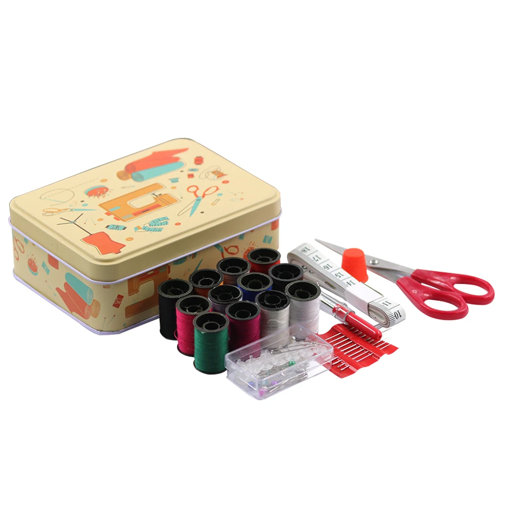 36pcs Multi-function Travel Sewing Kit Stitches Needles Thread Scissor Storage Box Home Sewing Set For Mom Gifts
36pcs Multi-function Travel Sewing Kit Stitches Needles Thread Scissor Storage Box Home Sewing Set For Mom Gifts