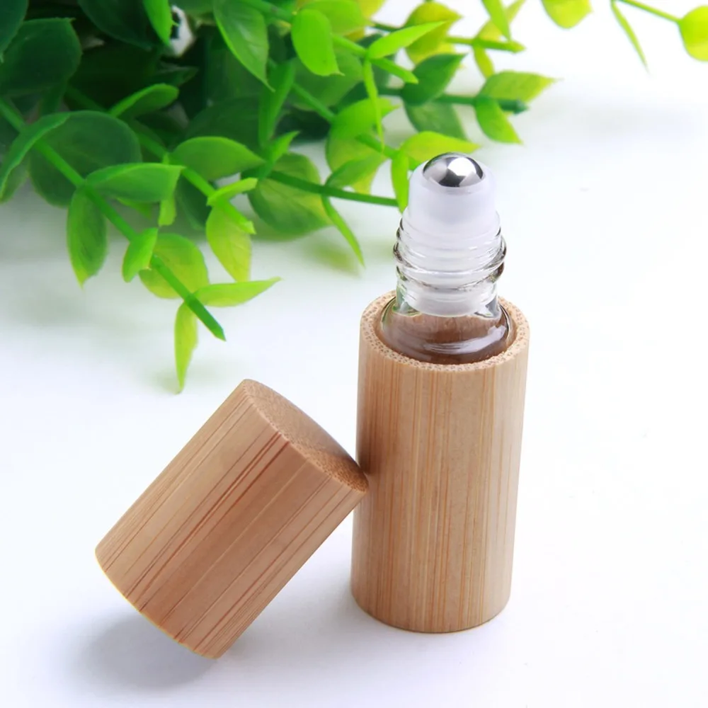 yaye Empty Stainless Steel Roller Ball Bottles 5ml Glass for Essential Oils Liquid Portable Bamboo Lid Caps Reuseable Jars 1pc
yaye Empty Stainless Steel Roller Ball Bottles 5ml Glass for Essential Oils Liquid Portable Bamboo Lid Caps Reuseable Jars 1pc