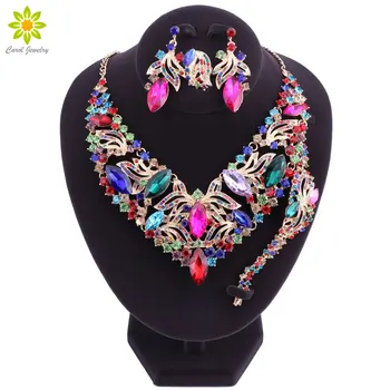 Beautiful Leaf Jewellery Bridal Jewelry Set Rhinestone Party Wedding Prom Costume Accessories Necklace Earring Bracelet Ring Set
Beautiful Leaf Jewellery Bridal Jewelry Set Rhinestone Party Wedding Prom Costume Accessories Necklace Earring Bracelet Ring Set