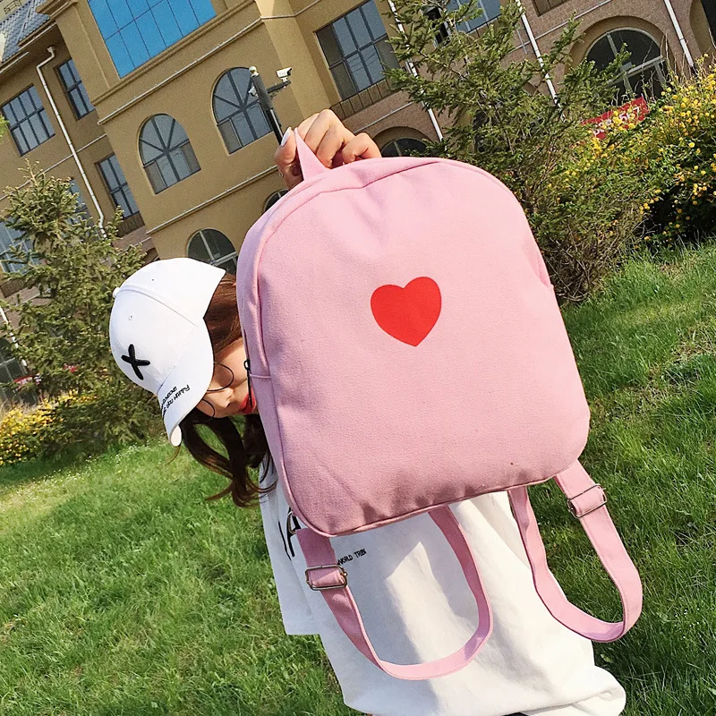Love Printing Canvas Backpack Simple Printing Women Schoolbags Lady Travel Back Pack Teen Girls Cartoon Square Bookbags 2019 New
Love Printing Canvas Backpack Simple Printing Women Schoolbags Lady Travel Back Pack Teen Girls Cartoon Square Bookbags 2019 New