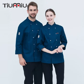 M-3XL New Arrival Chef Uniform Long-sleeved Double Breasted Chef Jacket Kitchen Bakery Sushi Restaurant Workwear Cooking Clothes
M-3XL New Arrival Chef Uniform Long-sleeved Double Breasted Chef Jacket Kitchen Bakery Sushi Restaurant Workwear Cooking Clothes