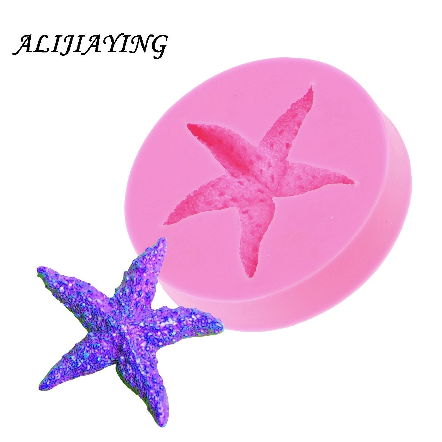 1Pcs Sea Starfish Silicone Mold Sugarcraft Fondant Cake Decorating Tools Gumpaste Chocolate Candy Soap Fimo Clay Molds D0448
1Pcs Sea Starfish Silicone Mold Sugarcraft Fondant Cake Decorating Tools Gumpaste Chocolate Candy Soap Fimo Clay Molds D0448