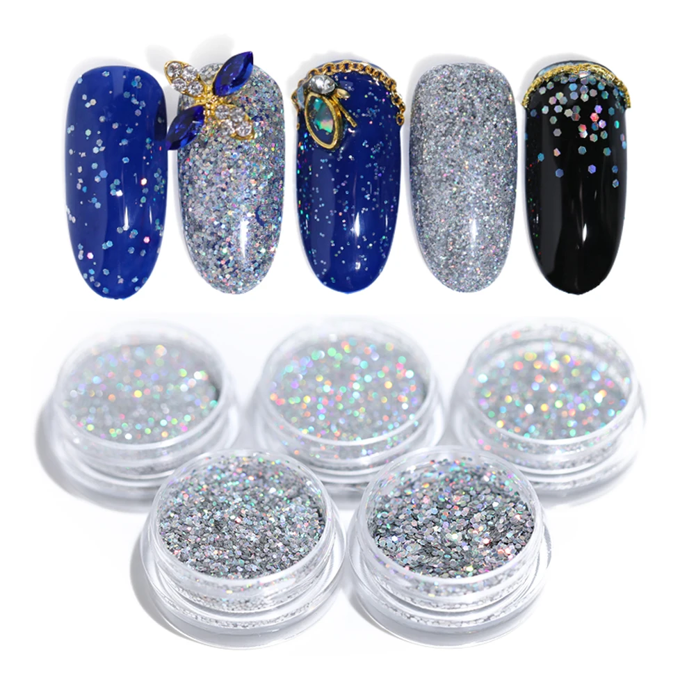 Silver Nail Glitter Powder HolographiNail Glitter Pigment Chrome Sequins Shimmer Paillette DIY Nail Art Decorations
Silver Nail Glitter Powder HolographiNail Glitter Pigment Chrome Sequins Shimmer Paillette DIY Nail Art Decorations