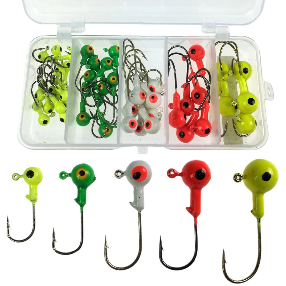 44Pcs/Lot Metal Fishing Jigs Hook 2g 4g 6g 8g 10g Lead jig Heads Fishing Hooks Carp Fishing Jig Bass Fishing Tackle Kit
44Pcs/Lot Metal Fishing Jigs Hook 2g 4g 6g 8g 10g Lead jig Heads Fishing Hooks Carp Fishing Jig Bass Fishing Tackle Kit