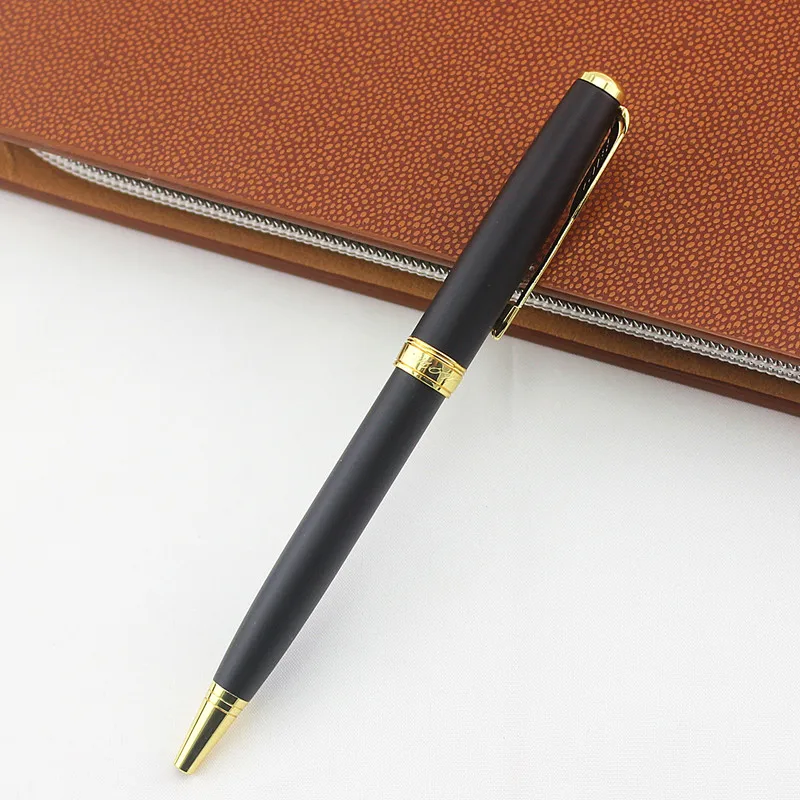 High Quality Business Roller Ballpoint Pens Metal Matte black Gold clip Writing Ballpen School Stationery Pens Gifts Supply
High Quality Business Roller Ballpoint Pens Metal Matte black Gold clip Writing Ballpen School Stationery Pens Gifts Supply