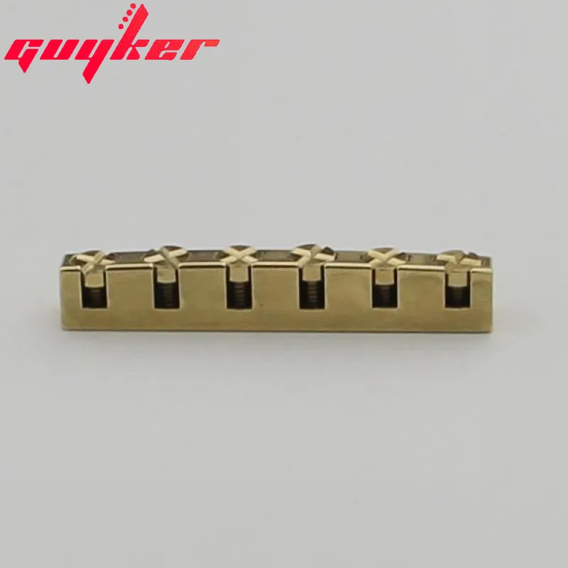 Description Picture 4 of itemGuyker 43mm Guitar Nut Height Adjustable Bell Brass Nuts Replacement for LP SG Style Guitar