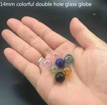 14mm colorful Glass Globe ball with double hole glass orb vial pendant perfume oil glass wish bottle necklace accessories 200pcs
14mm colorful Glass Globe ball with double hole glass orb vial pendant perfume oil glass wish bottle necklace accessories 200pcs