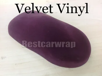 Purple Velvet vinyl Wrap Car Styling For Car Wrapping Vinyl Fiberic Air Free interior and exterior size 1.35x15m/Roll
Purple Velvet vinyl Wrap Car Styling For Car Wrapping Vinyl Fiberic Air Free interior and exterior size 1.35x15m/Roll