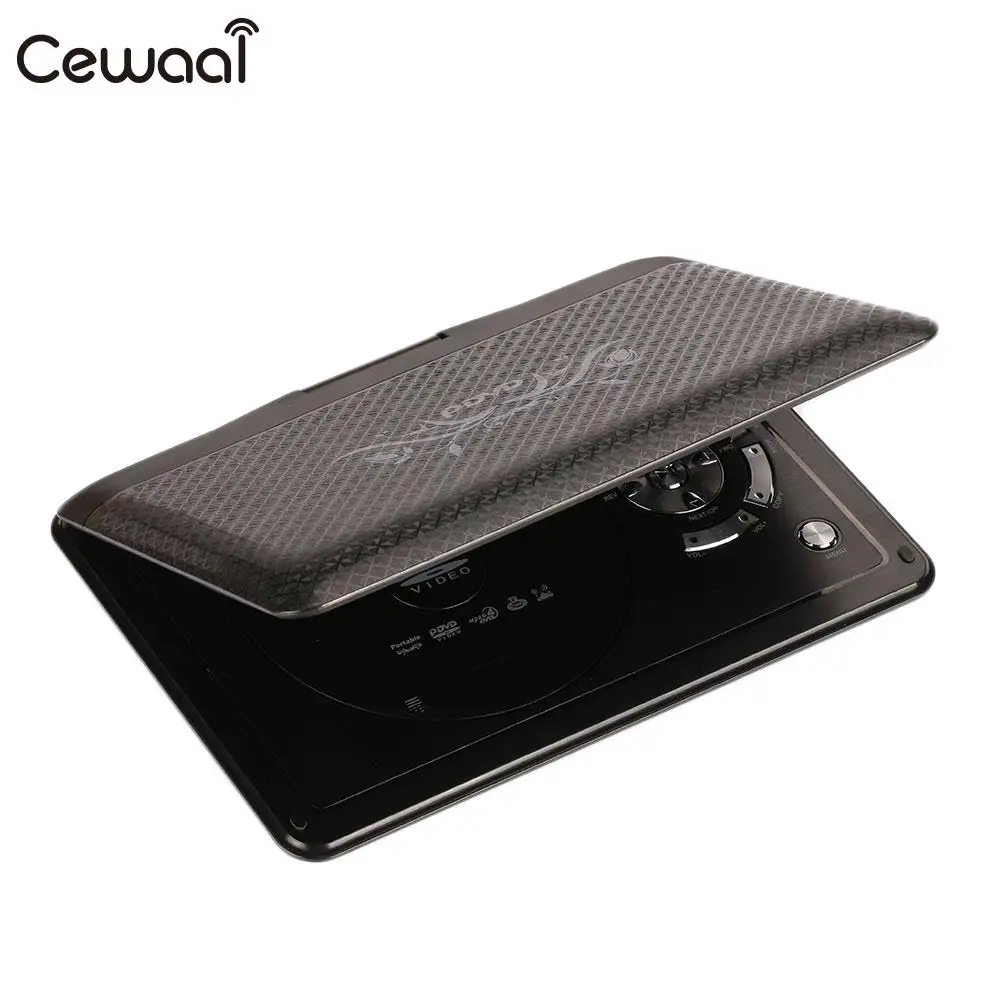 9inch LCD Screen Display 720P HD VCD EVD DVD Media Player EU Plug Support U Disk