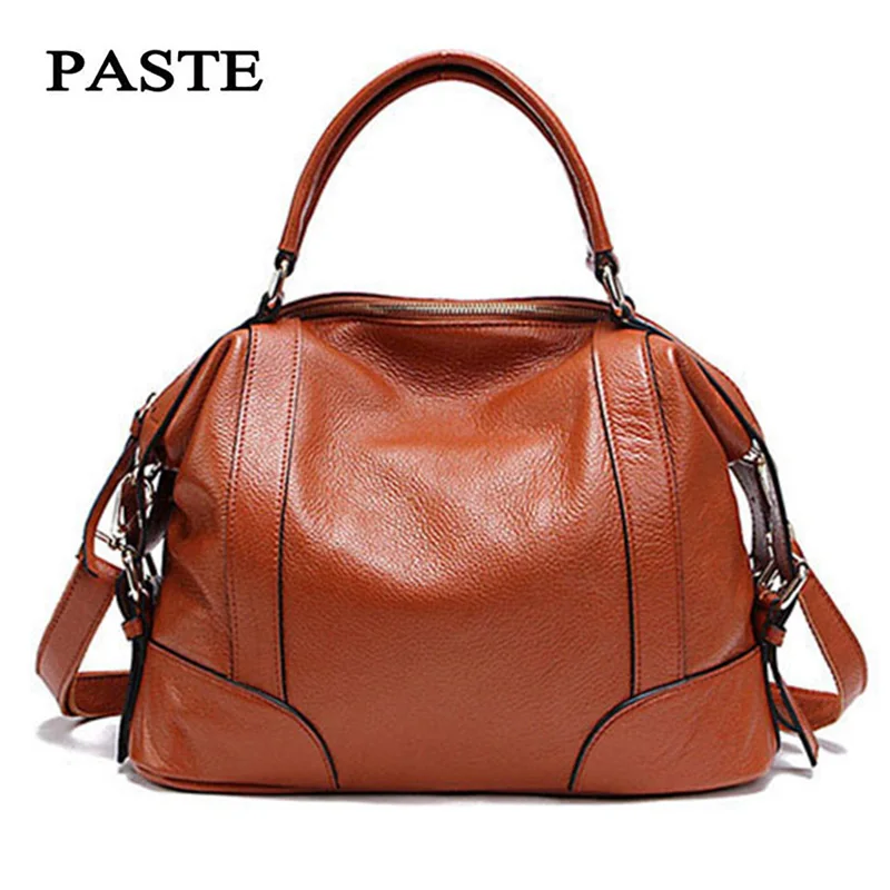 PASTE 2 Sizes Fashion Tote Bags for Women New Classic Leisure Handbags Genuine Cow Leather Female Shoulder Bags bolsa feminina
PASTE 2 Sizes Fashion Tote Bags for Women New Classic Leisure Handbags Genuine Cow Leather Female Shoulder Bags bolsa feminina