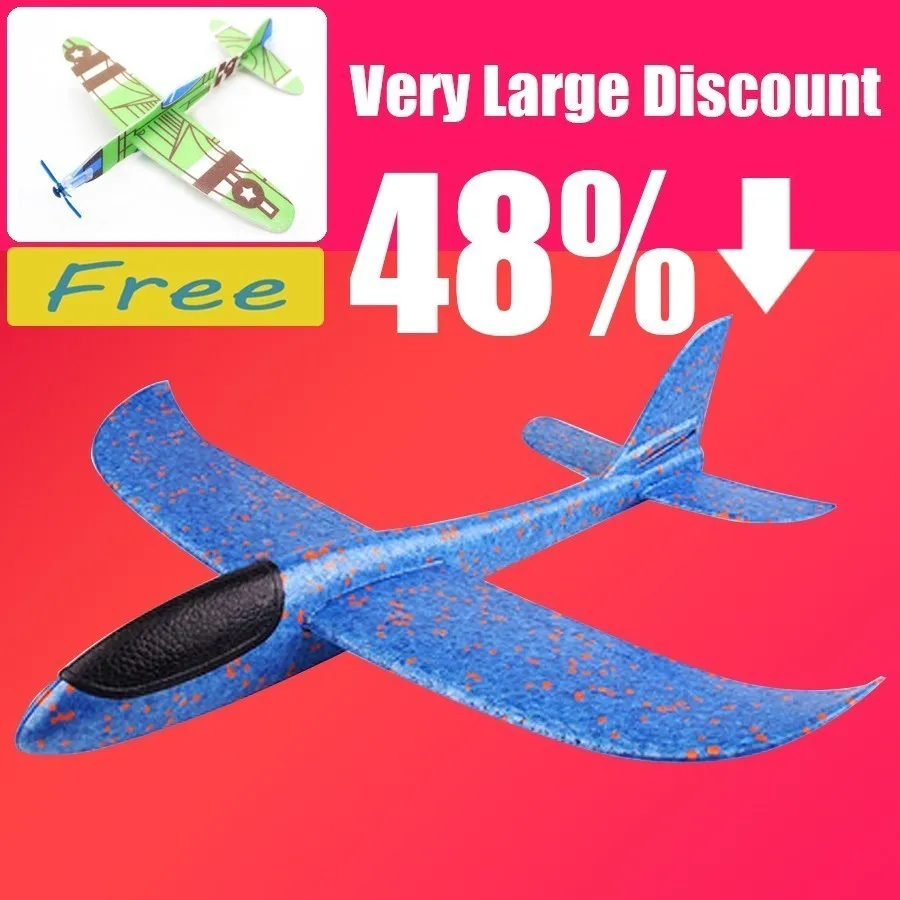 (1 Get 1 Free) Diy Hand Throw Fly Sailplane Plane Toy For Children Foam Plane Model Party Fly Sailplane Plane Toy Ga
(1 Get 1 Free) Diy Hand Throw Fly Sailplane Plane Toy For Children Foam Plane Model Party Fly Sailplane Plane Toy Ga